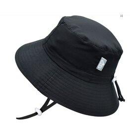Aqua Dry Bucket Hat - Black - 0-6 month Small