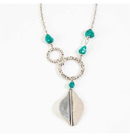 Necklace Silver/Turquoise