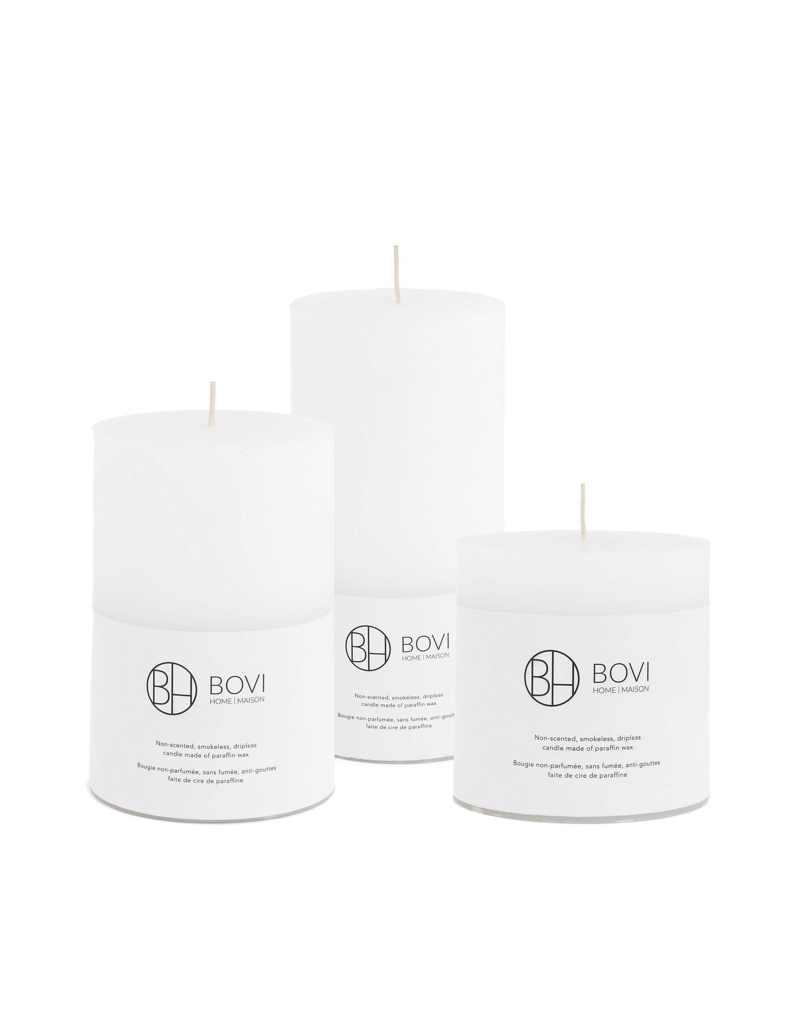 ADV Church Candle White 4"x8"