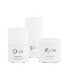 ADV Church Candle White 4"x8"