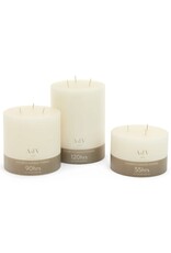 ADV Candle Ivory 6"x6"