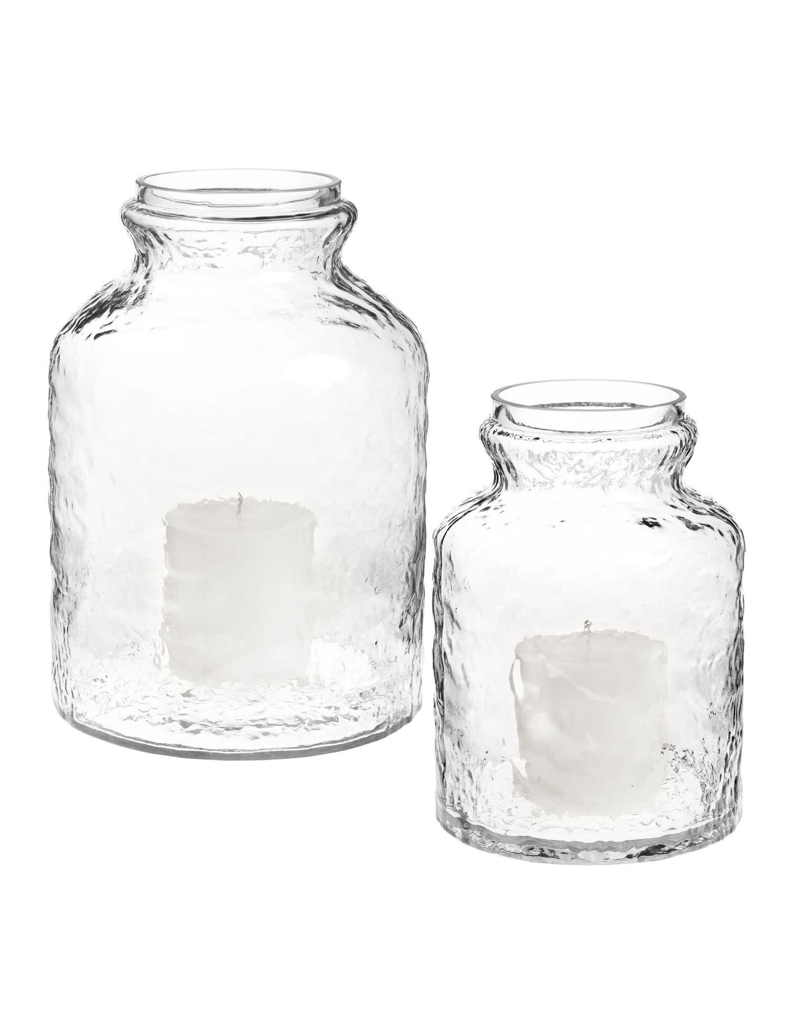 Medium Glass vase -8"x11