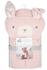 Just Born Baby Girls Vintage Floral Bunny Bath Wrap