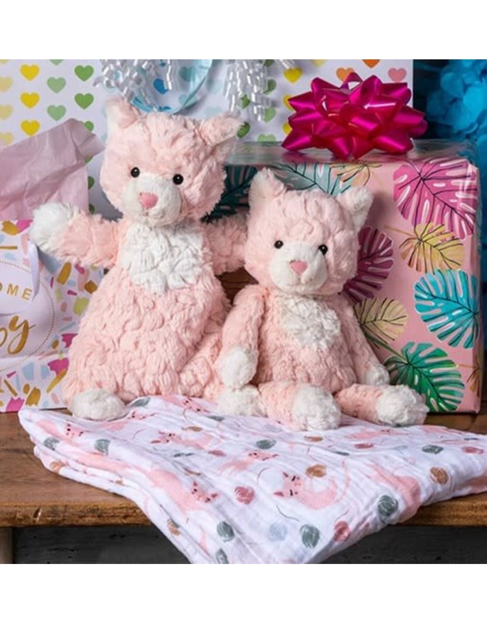 Putty Nursery Lovey - Pink Kitty