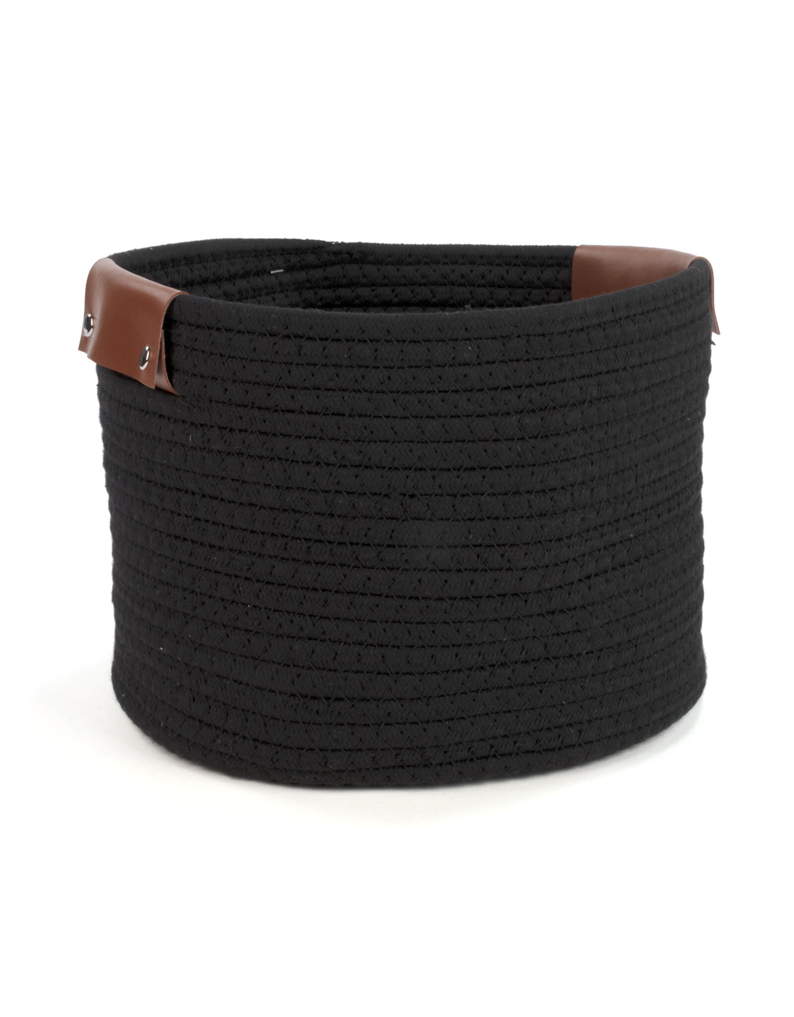 Black storage basket