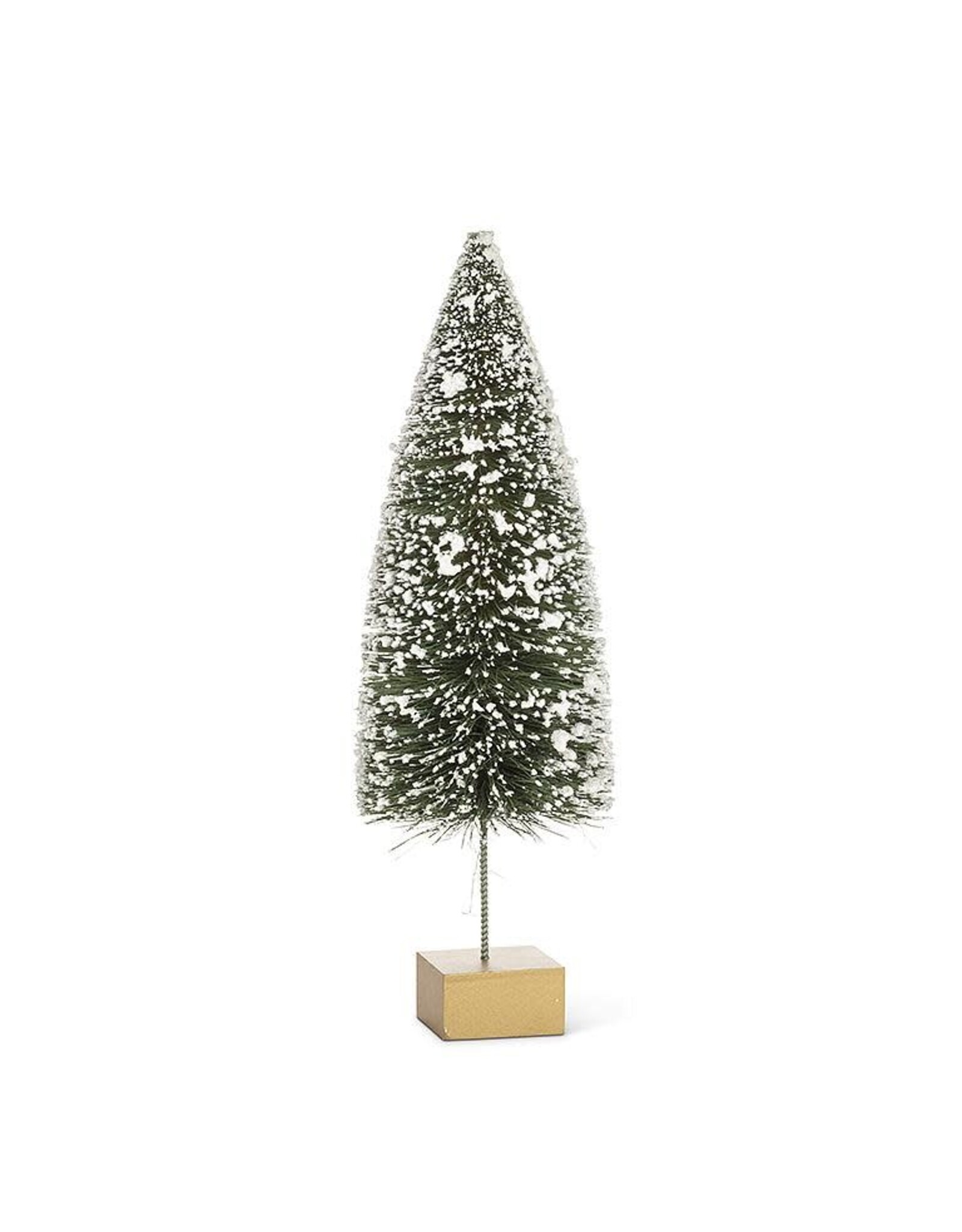 Medium Snowy Bottle Brush Tree 12"