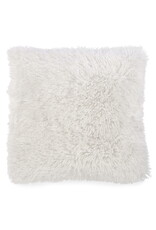 White Faux Fur Cushion
