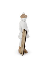 Standing Child With Ski