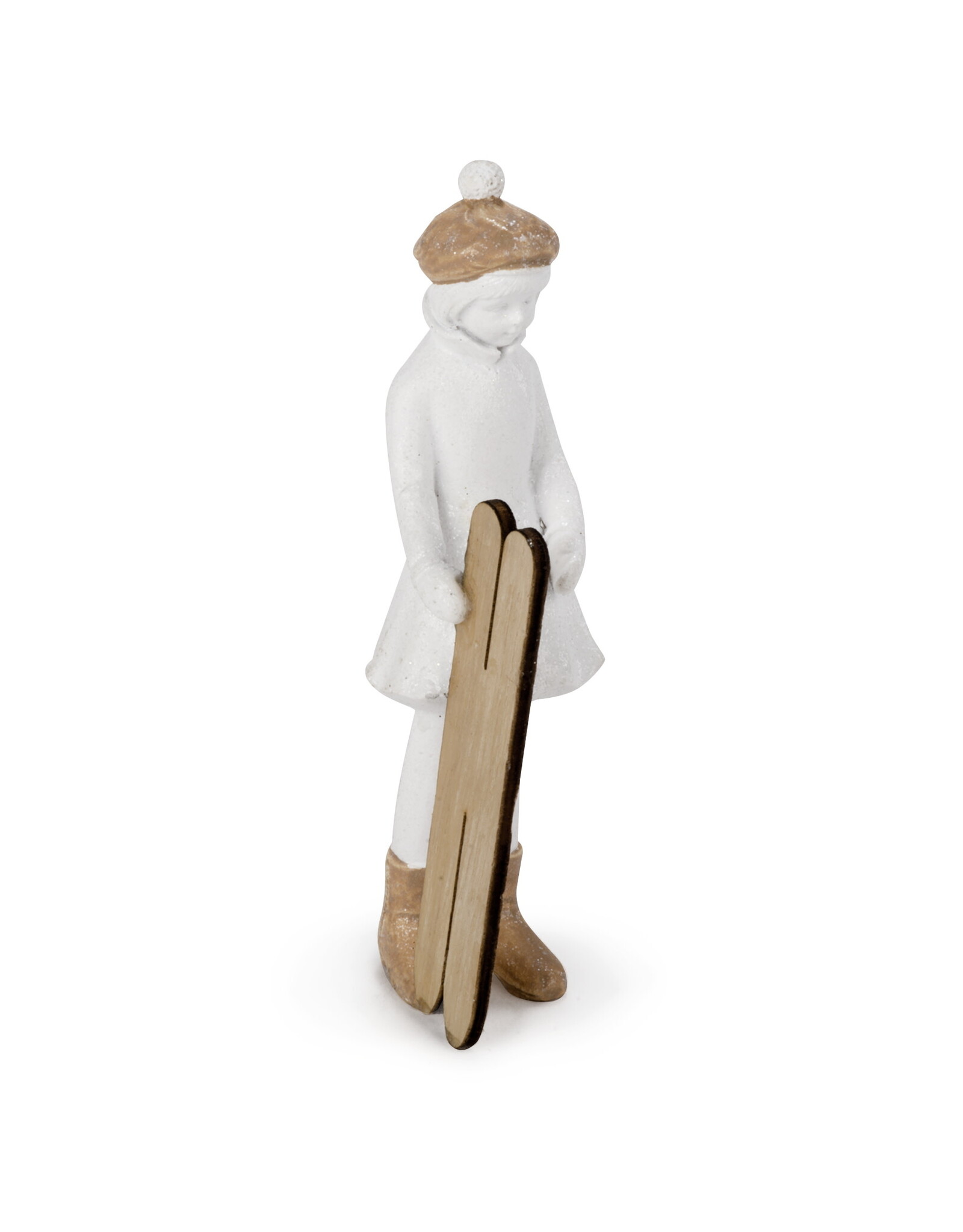 Standing Child With Ski
