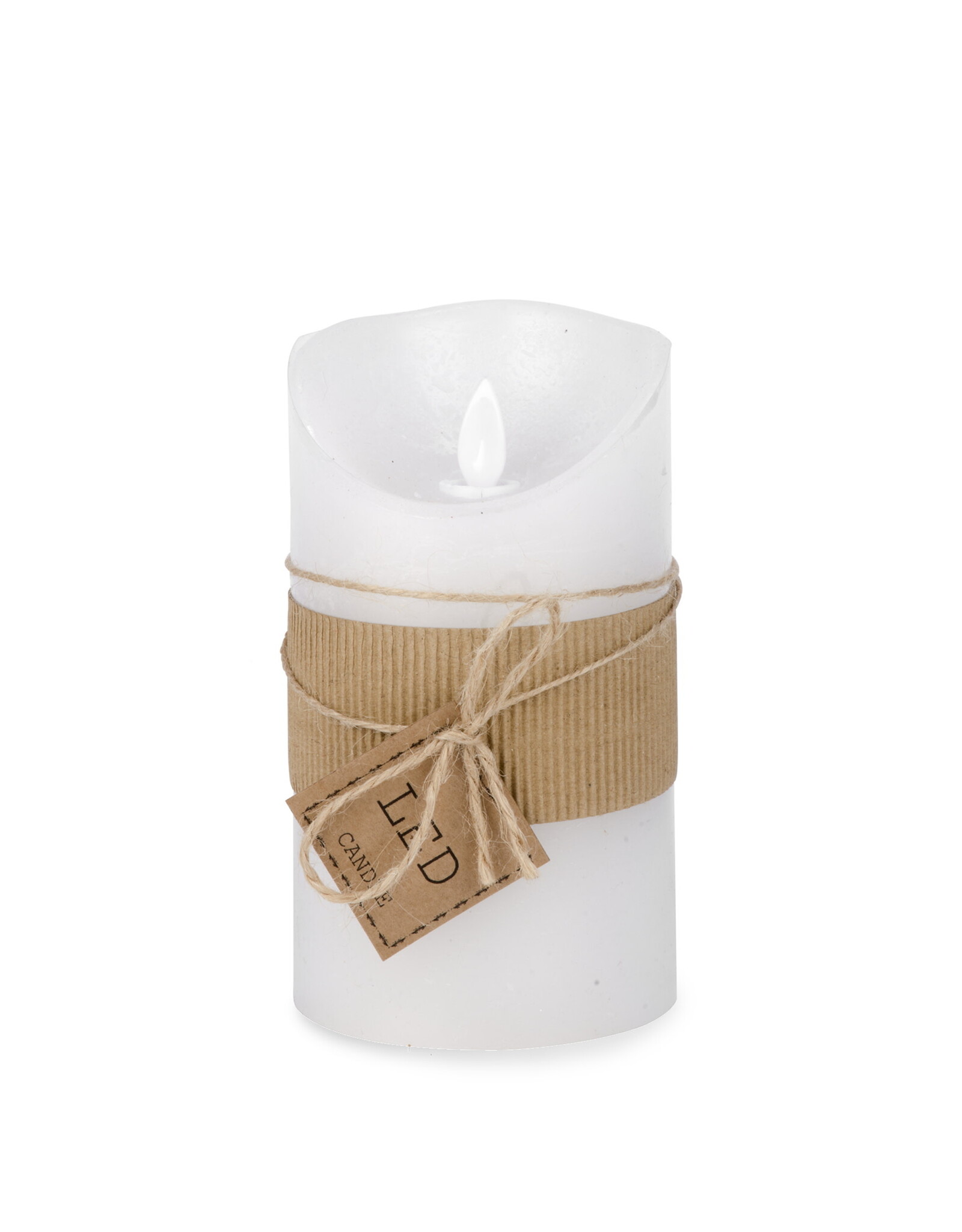 White Led Candle - 5.5"