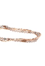 Delicate Stone - Smoky Quartz/Rose Gold
