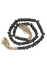 Indus Beaded Garland Black