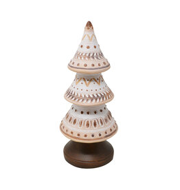 Fir Level Tree - Brown