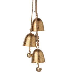 Hanging Bells - Antique Gold