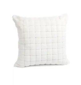 Faux Rabit Fur Cushion - Cream