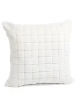 Faux Rabit Fur Cushion - Cream