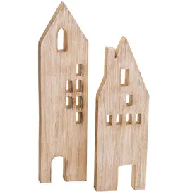 MDF Deco house Natural - Short