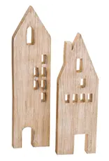 MDF Deco house Natural - Tall