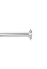 Coretto Tension Rod  36/54" Silver