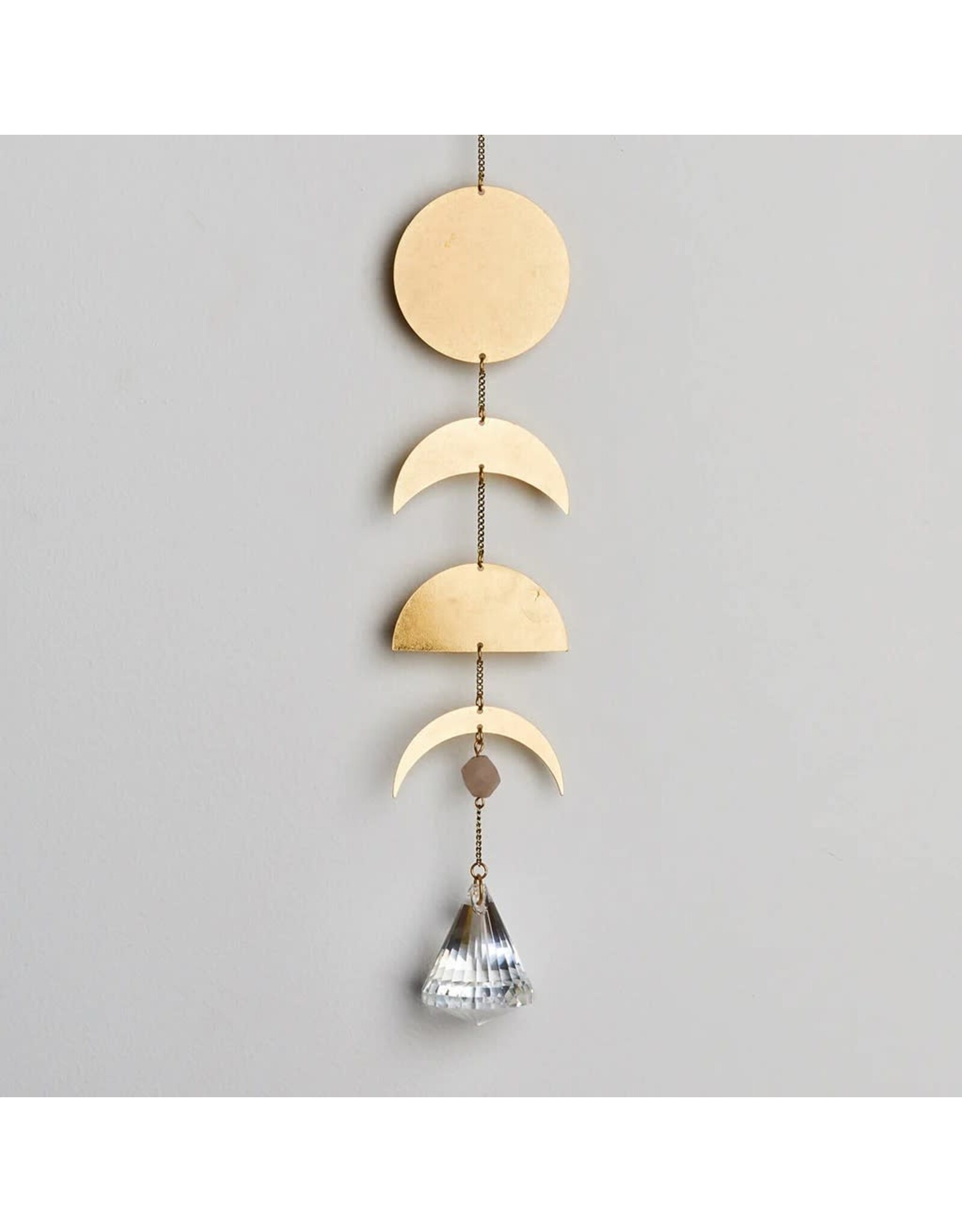Suncatcher- Moon Phase/Moonstone