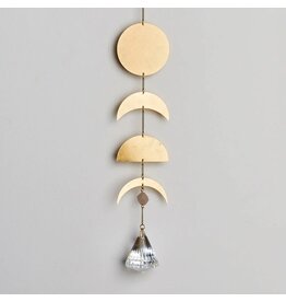 Suncatcher- Moon Phase/Moonstone