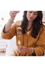Suncatcher- Moon Phase/Moonstone