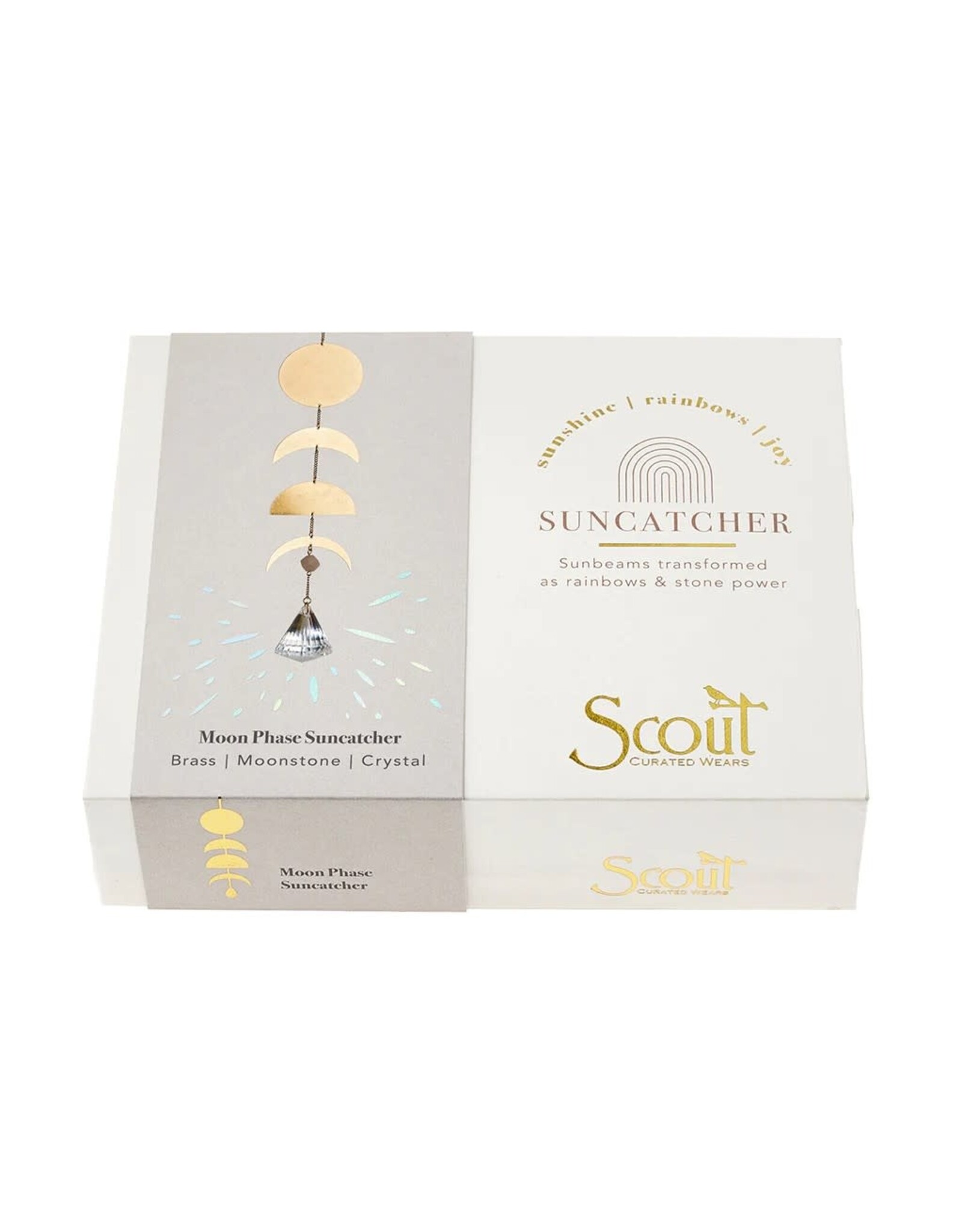 Suncatcher- Moon Phase/Moonstone