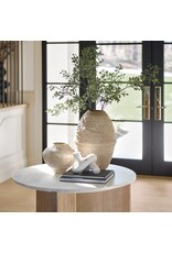 Rundal Large Paper Macher Vase - Beige