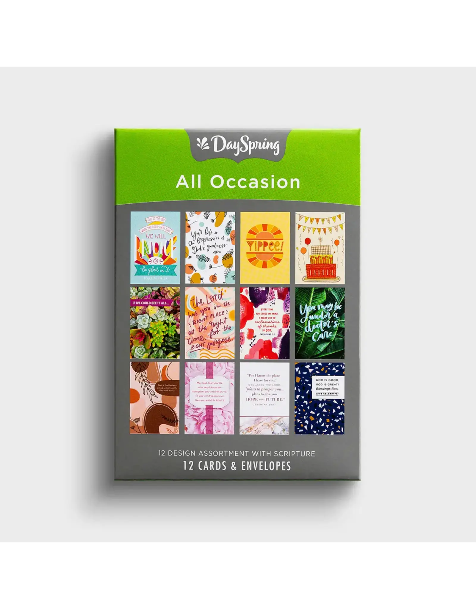 All Occasion - Assorted Scripture - 12 Boxed Cards