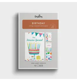 Birthday - A Masterpiece of God - 12 Boxed Cards, KJV
