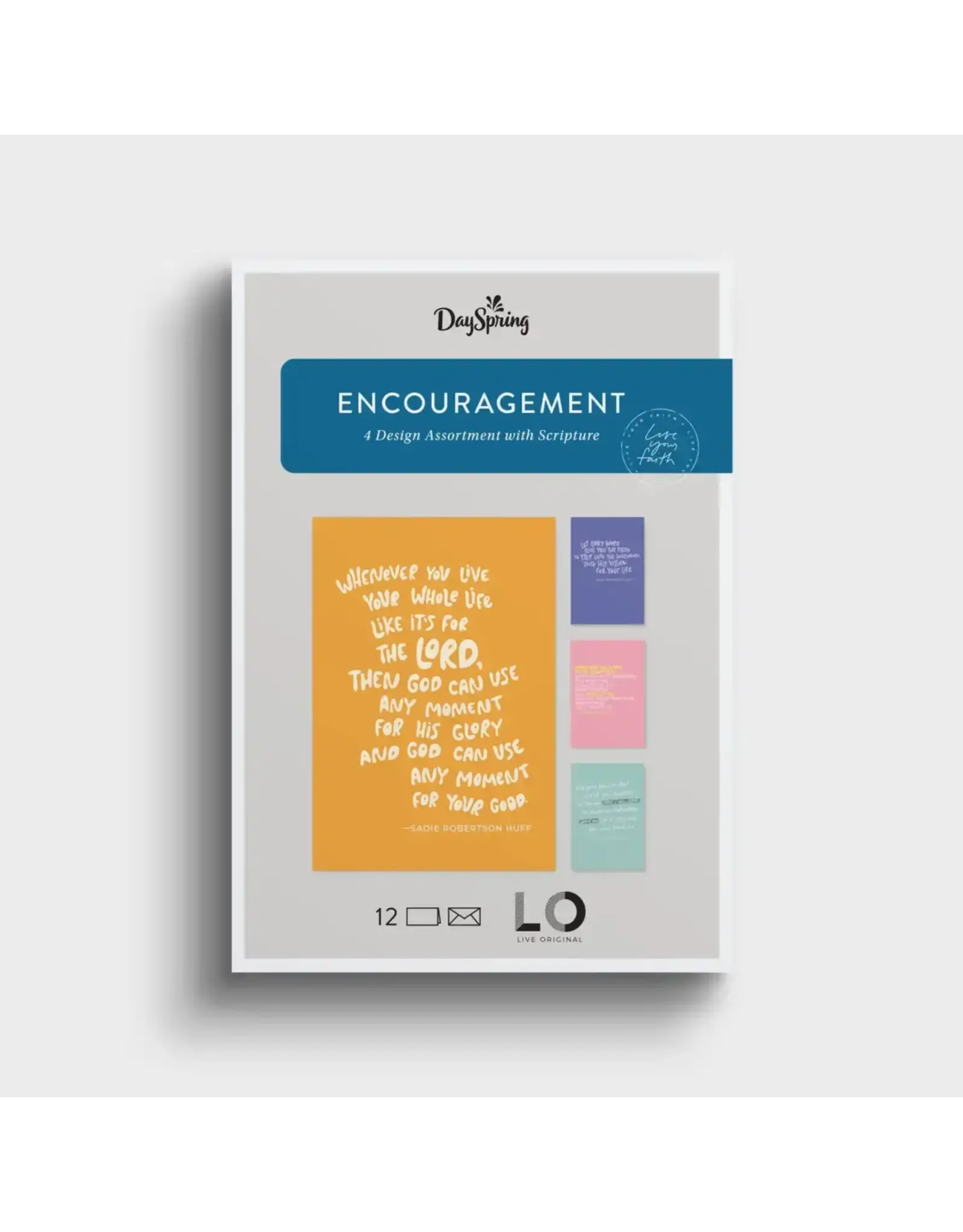 Assorted encouragment boxed cards