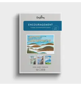 Encourage - Peaceful Destinations - 12 Boxed Cards, KJV