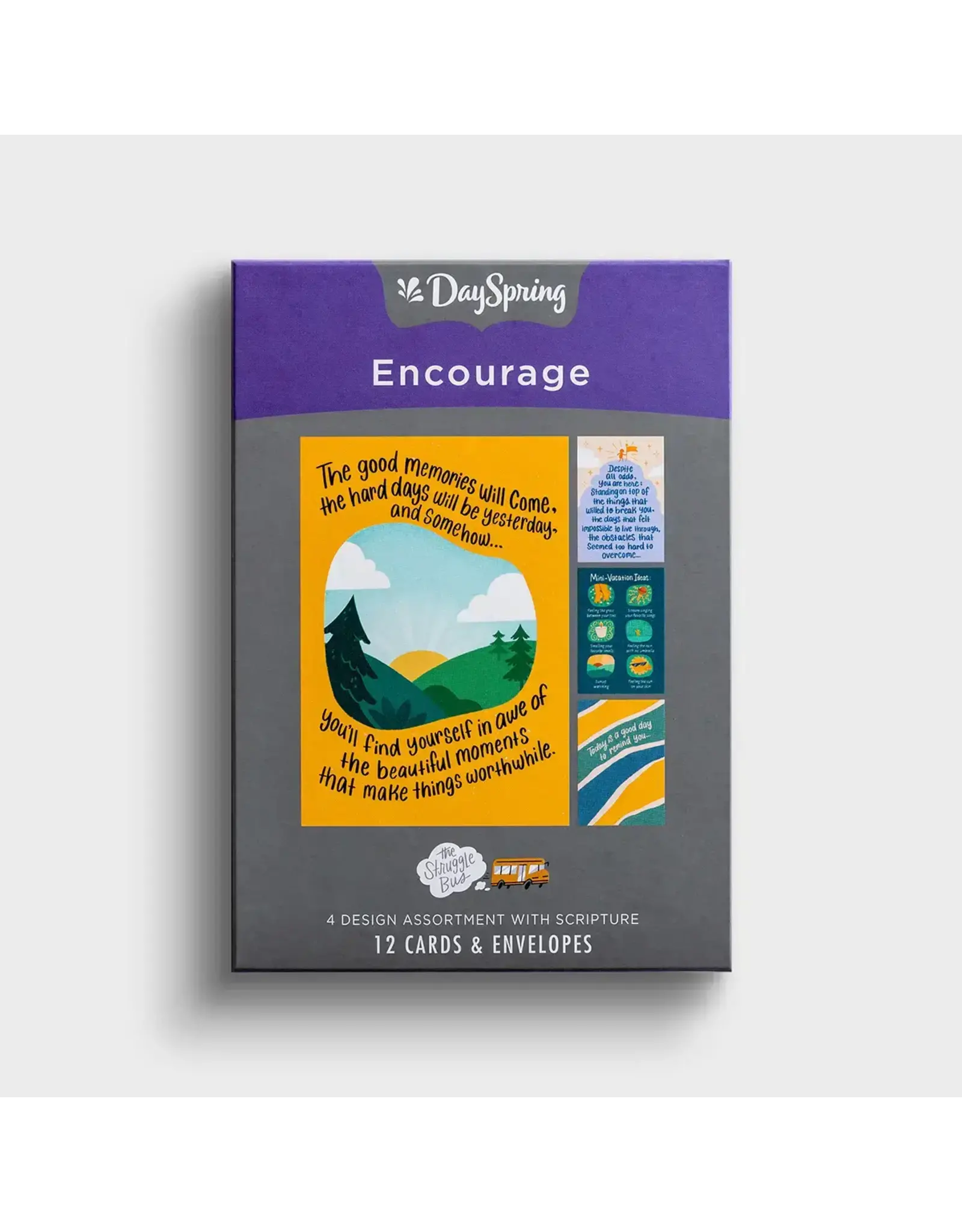 The Struggle Bus - Encourage - 12 Boxed Cards