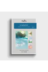 Sympathy - Watercolor Crosses Design - 12 Boxed Cards
