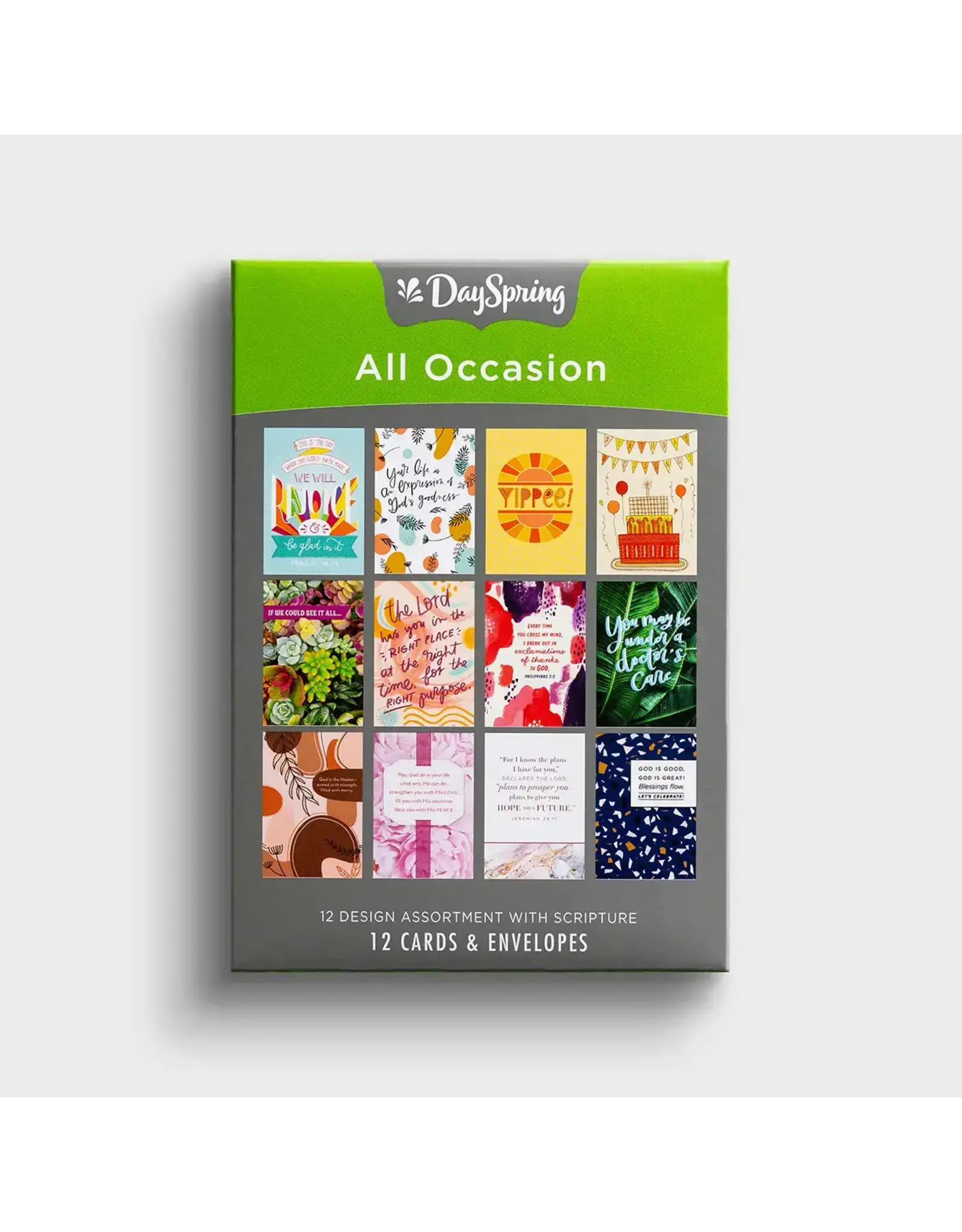 All Occasion - Assorted Scripture - 12 Boxed Cards