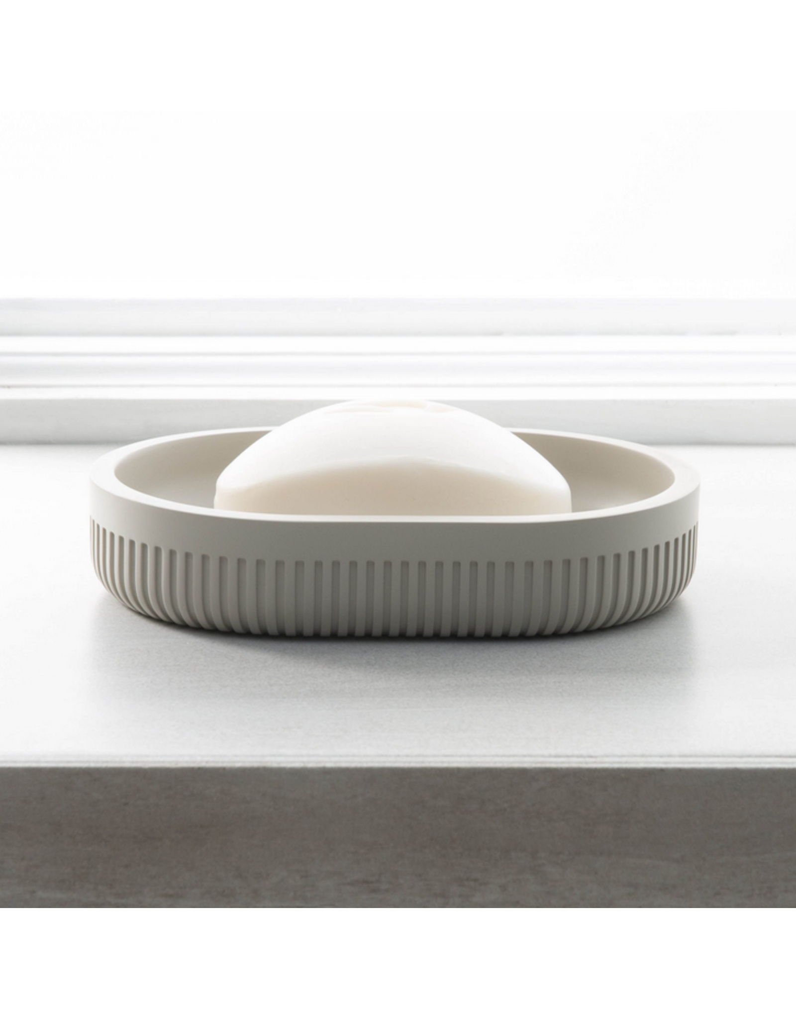 Corbett Soap Dish - Taupe