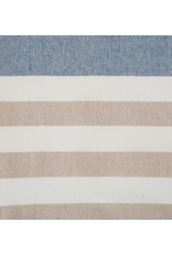 Stripe Shower Curtain - Blue/Natural