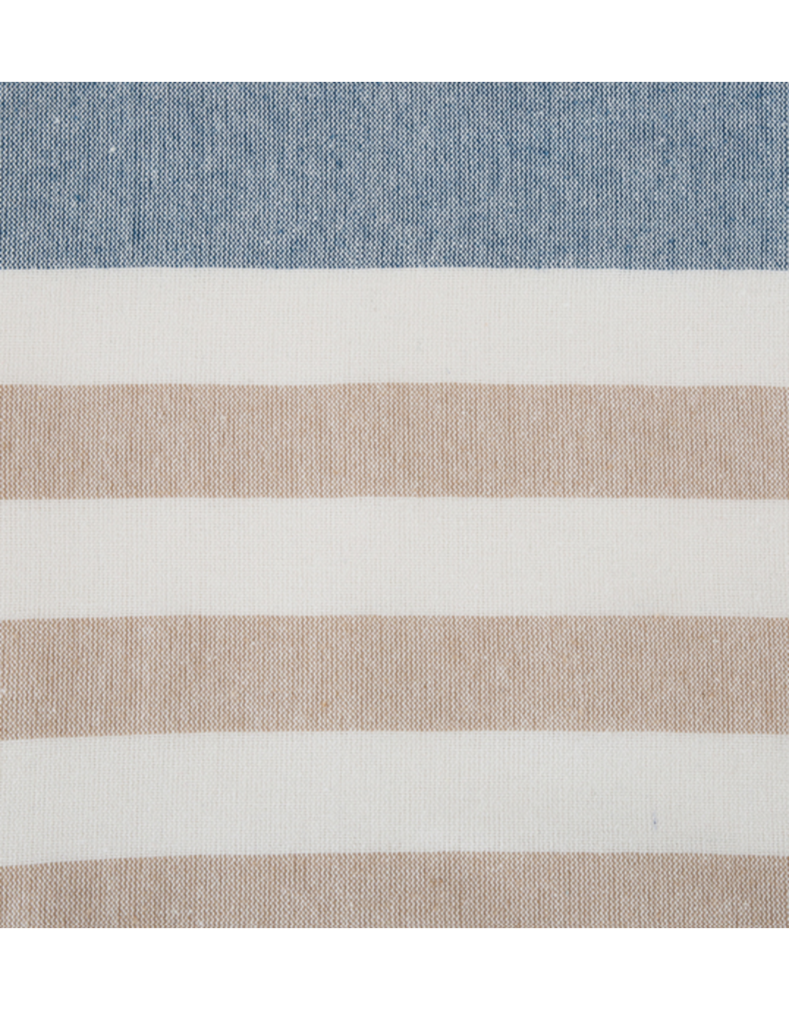 Stripe Shower Curtain - Blue/Natural