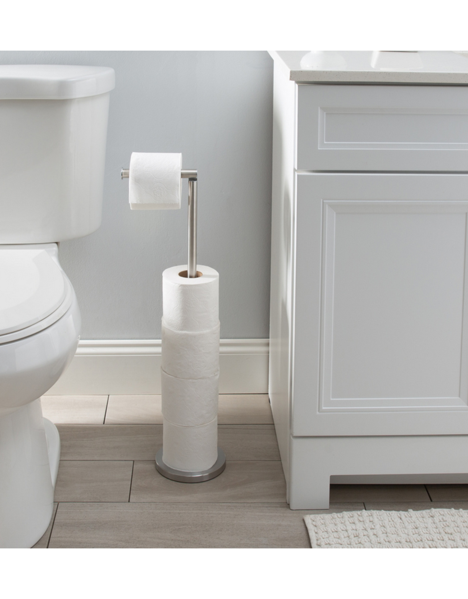 Lira Toilet Paper Holder - Silver