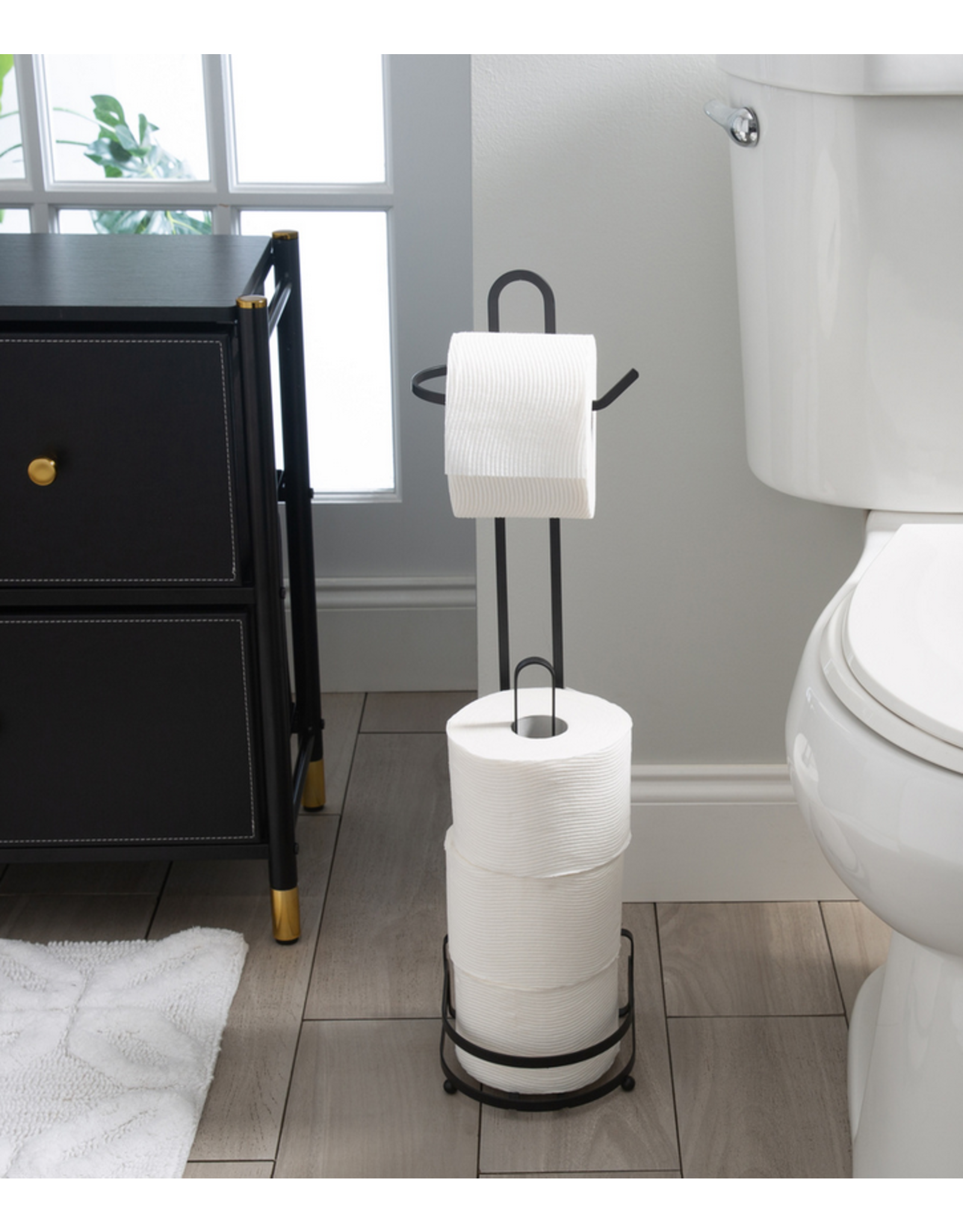 Earl Toilet Paper Holder - Black