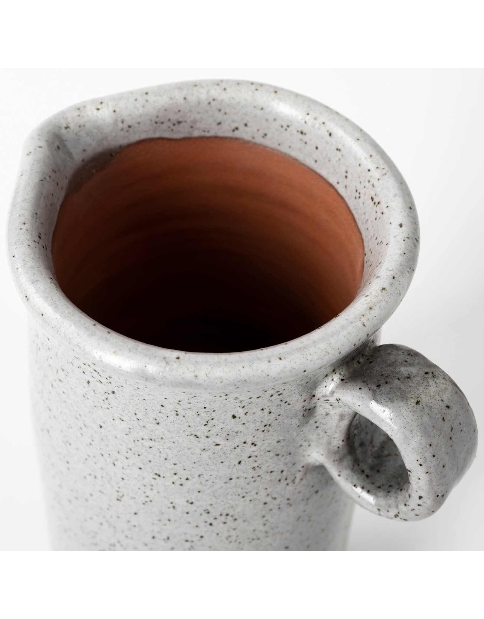 Frieda Small Freckled Gray Ceramic Jug