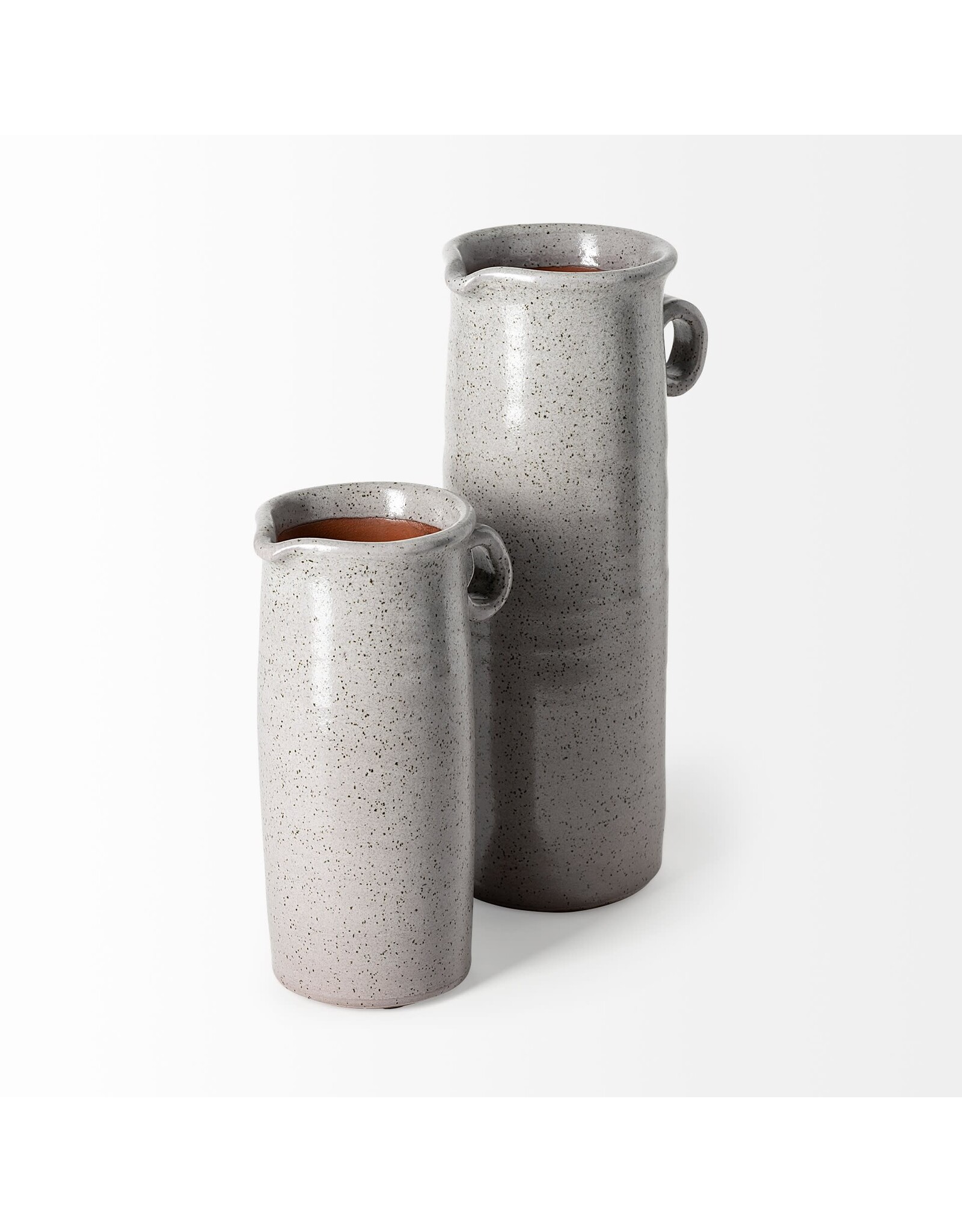 Frieda Small Freckled Gray Ceramic Jug