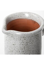 Frieda Large Freckled Gray Ceramic Jug