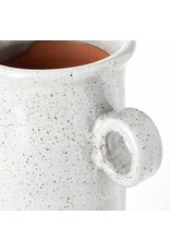 Frieda Large Freckled Gray Ceramic Jug