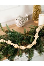 Tinsel Beaded Garland Natural