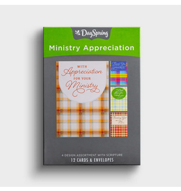 Ministry Appreciation - With Appreciation - 12 Boxed Cards