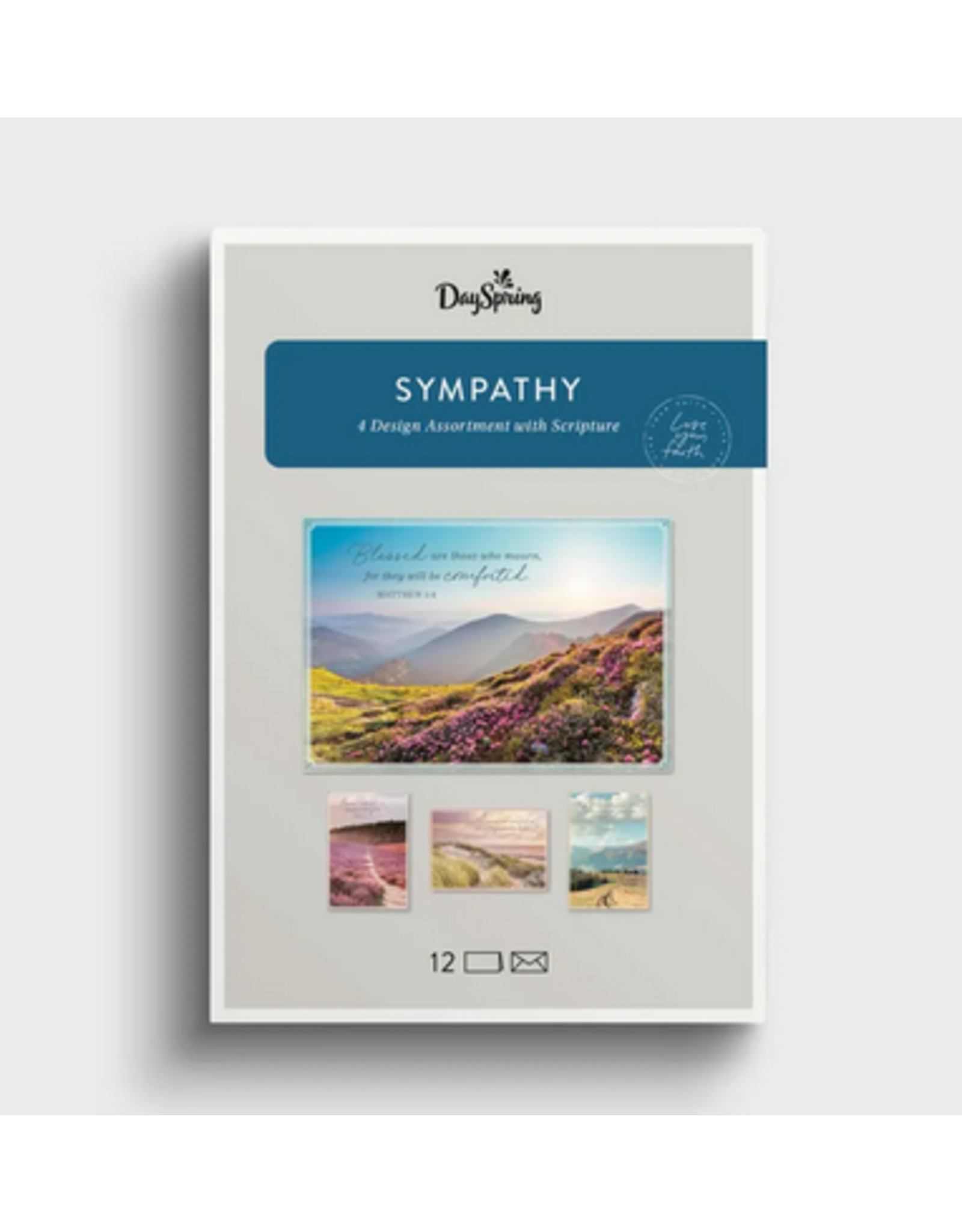 Sympathy - Nature Landscapes - 12 Boxed Cards