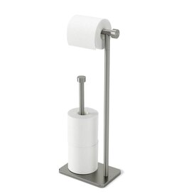 Cappa Toilet Paper Stand & Reserve-Nickel