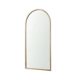 Giovanna Metal Arched Vanity Mirror - Gold