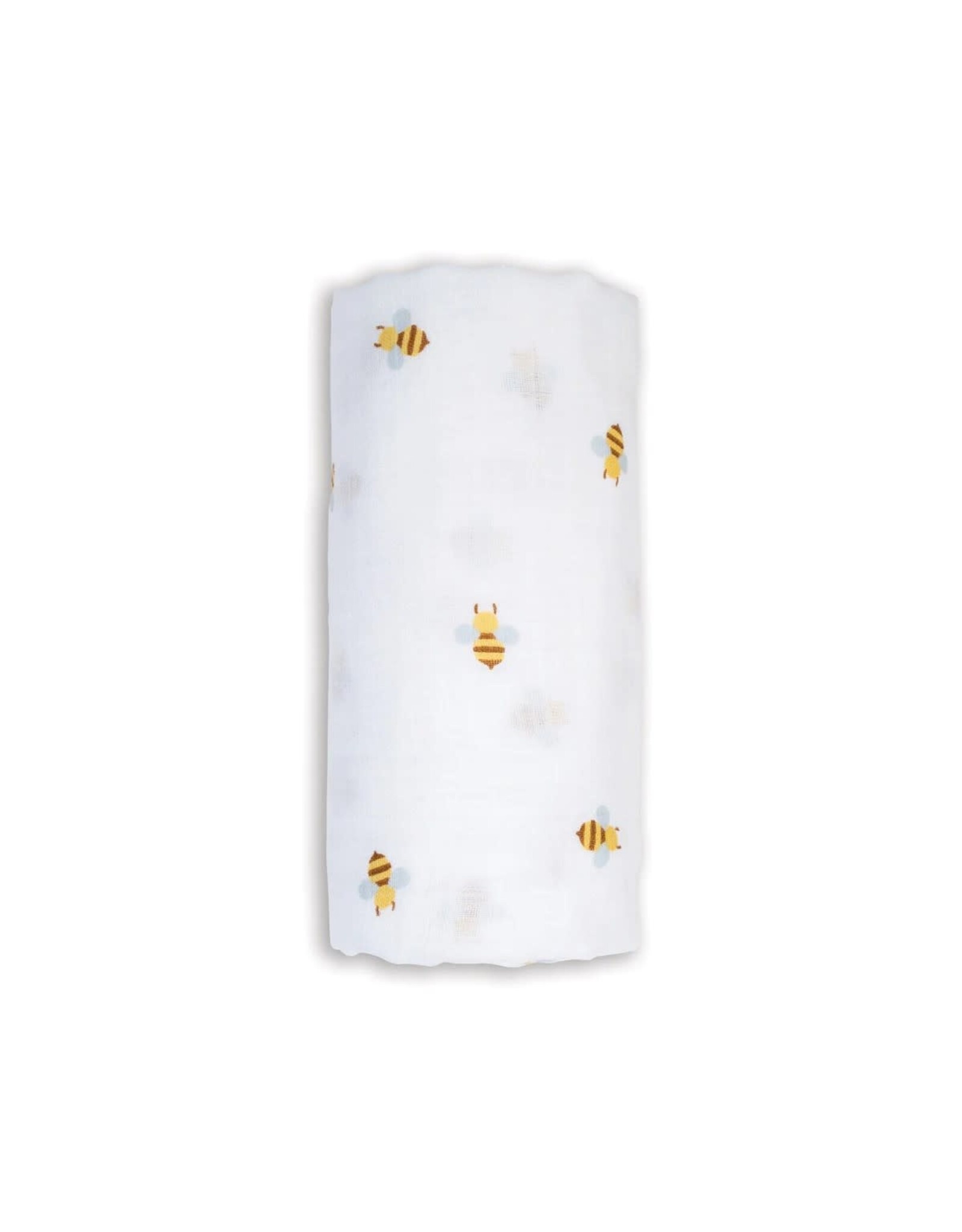 Lulujo Muslin Swaddle Blanket - Bees